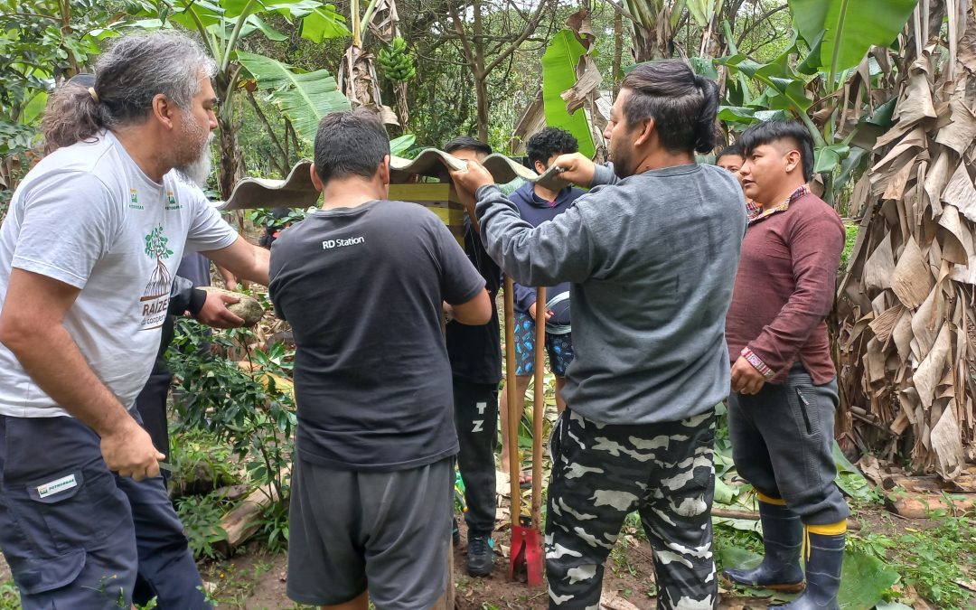 Oficina capacita comunidades indígenas do Morro dos Cavalos para criação de abelhas nativas